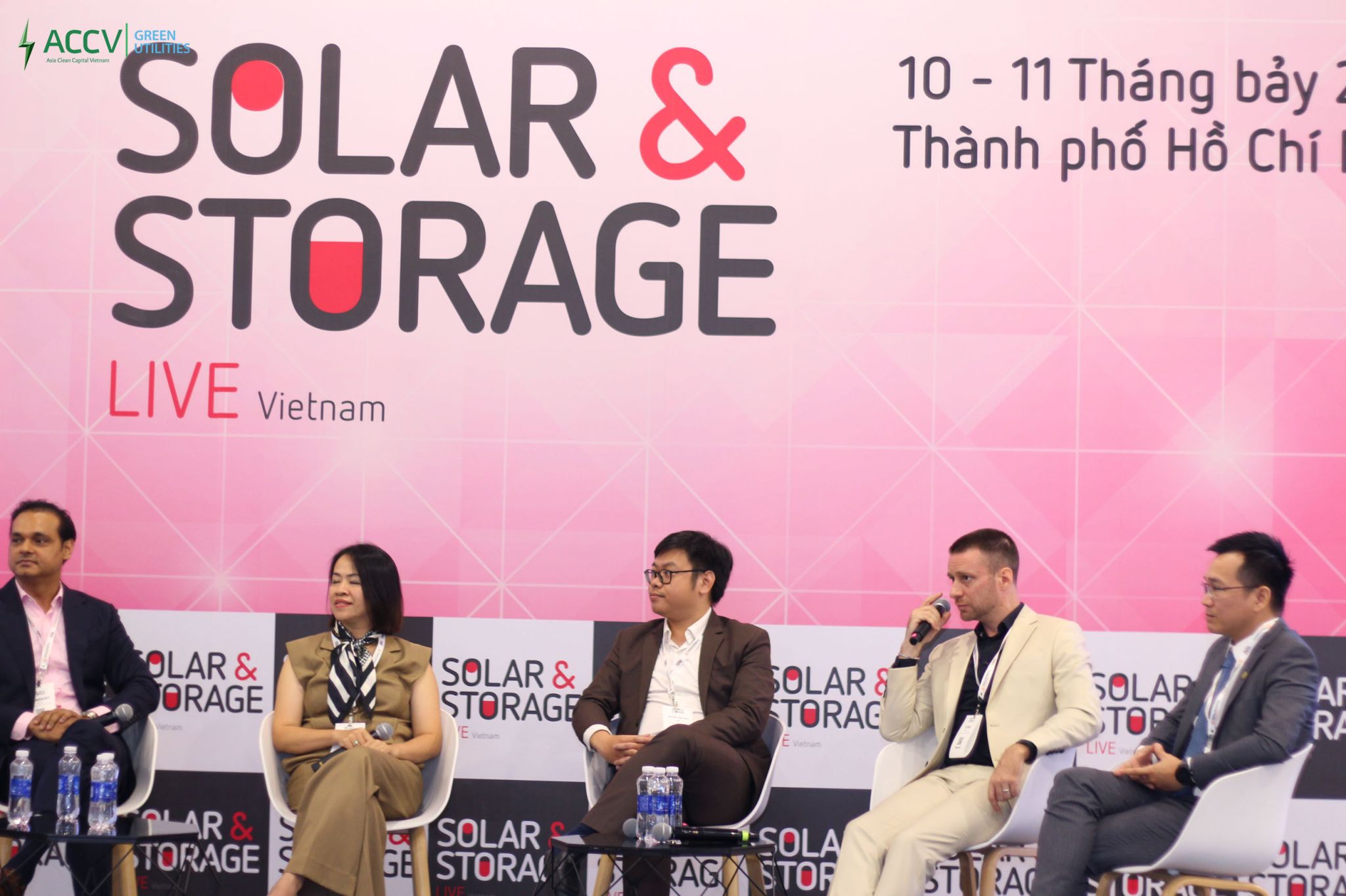 ACCV participated in the industry's largest event - the Solar & Storage Live Vietnam 2024.